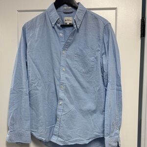Ben Sherman Light Blue Button-Down Oxford Shirt